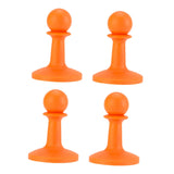 Maxbell 4 Pieces Protection Cap Anti Thunder for Mountaineering Travel Lovers Hiking Orange