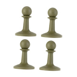 Maxbell 4 Pieces Protection Cap Anti Thunder for Mountaineering Travel Lovers Hiking Green