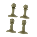 Maxbell 4 Pieces Protection Cap Anti Thunder for Mountaineering Travel Lovers Hiking Green