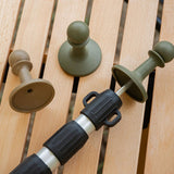 Maxbell 4 Pieces Protection Cap Anti Thunder for Mountaineering Travel Lovers Hiking Green