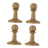 Maxbell 4 Pieces Protection Cap Anti Thunder for Mountaineering Travel Lovers Hiking Brown