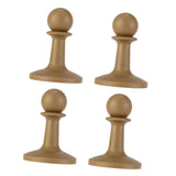 Maxbell 4 Pieces Protection Cap Anti Thunder for Mountaineering Travel Lovers Hiking Brown