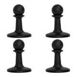 Maxbell 4 Pieces Protection Cap Anti Thunder for Mountaineering Travel Lovers Hiking Black