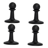 Maxbell 4 Pieces Protection Cap Anti Thunder for Mountaineering Travel Lovers Hiking Black