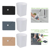 Maxbell Silicone Folding Cup 250ml with Storage Pouch for Sports Jogging Backpacking Black