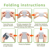 Maxbell Silicone Folding Cup 250ml with Storage Pouch for Sports Jogging Backpacking Black