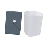 Maxbell Silicone Folding Cup 250ml with Storage Pouch for Sports Jogging Backpacking Grey