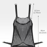 Maxbell Baby Stroller Organizer Bag Black Mesh Storage Bag for Travel Sports Workout