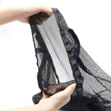 Maxbell Baby Stroller Organizer Bag Black Mesh Storage Bag for Travel Sports Workout