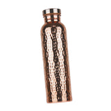 Maxbell Hammered Water Bottle Portable Sports Bottle for Fishing Camping Backpacking A