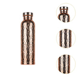 Maxbell Hammered Water Bottle Portable Sports Bottle for Fishing Camping Backpacking A