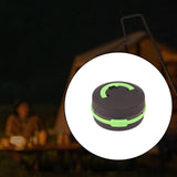 Maxbell LED Camping Light Retractable Portable Flashlight for Fishing Camping Garden Green