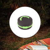 Maxbell LED Camping Light Retractable Portable Flashlight for Fishing Camping Garden Green