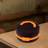 Maxbell LED Camping Light Retractable Portable Flashlight for Fishing Camping Garden Orange