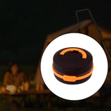 Maxbell LED Camping Light Retractable Portable Flashlight for Fishing Camping Garden Orange