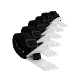 Maxbell Pool Solar Cover Reel Attachment Straps Kit Lightweight Solar Blanket Straps 6 Pieces