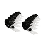 Maxbell Pool Solar Cover Reel Attachment Straps Kit Lightweight Solar Blanket Straps 12 Pieces