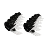 Maxbell Pool Solar Cover Reel Attachment Straps Kit Lightweight Solar Blanket Straps 12 Pieces