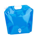 Maxbell 10L Water Storage Bag Folding Sturdy Emergency Jug for Hiking Camping Travel Blue