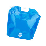 Maxbell 10L Water Storage Bag Folding Sturdy Emergency Jug for Hiking Camping Travel Blue