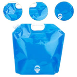 Maxbell 10L Water Storage Bag Folding Sturdy Emergency Jug for Hiking Camping Travel Blue