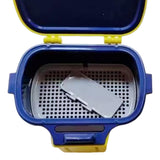 Maxbell Hanging Fishing Lure Case Fishing Worm Box for Hooks Screws Electronic Parts