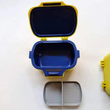 Maxbell Hanging Fishing Lure Case Fishing Worm Box for Hooks Screws Electronic Parts