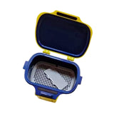 Maxbell Hanging Fishing Lure Case Fishing Worm Box for Hooks Screws Electronic Parts