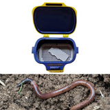 Maxbell Hanging Fishing Lure Case Fishing Worm Box for Hooks Screws Electronic Parts