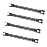 Maxbell 4Pcs Camping Cart Table Support Tube for Backyard Utility Wagon Cart Picnics