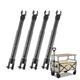 Maxbell 4Pcs Camping Cart Table Support Tube for Backyard Utility Wagon Cart Picnics