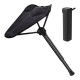 Maxbell Portable Single Leg Camp Folding Stool for Barbecue Accessories Fishing Seat