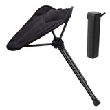 Maxbell Portable Single Leg Camp Folding Stool for Barbecue Accessories Fishing Seat