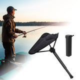 Maxbell Portable Single Leg Camp Folding Stool for Barbecue Accessories Fishing Seat