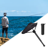 Maxbell Portable Single Leg Camp Folding Stool for Barbecue Accessories Fishing Seat