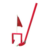 Maxbell Wooden Chinese Kids Field Hockey Kit Accessory Sturdy Lightweight 2inch Ball Red