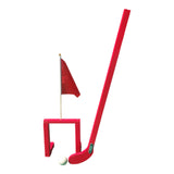 Maxbell Wooden Chinese Kids Field Hockey Kit Accessory Sturdy Lightweight 2inch Ball Red