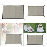 Maxbell Fireproof Mat Reusable BBQ Flame Retardant Mat for Fire Pit Outdoor Hot Tent 50x80cm