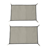 Maxbell Fireproof Mat Reusable BBQ Flame Retardant Mat for Fire Pit Outdoor Hot Tent 50x80cm