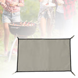 Maxbell Fireproof Mat Reusable BBQ Flame Retardant Mat for Fire Pit Outdoor Hot Tent 50x80cm