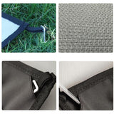 Maxbell Fireproof Mat Reusable BBQ Flame Retardant Mat for Fire Pit Outdoor Hot Tent 100x120cm