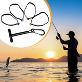 Maxbell Fly Fishing Tippet Spool Holder Fishing Leader Tippet Holder for Salmon Carp with 4 Spool Tender