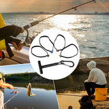Maxbell Fly Fishing Tippet Spool Holder Fishing Leader Tippet Holder for Salmon Carp with 4 Spool Tender