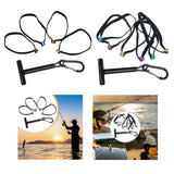 Maxbell Fly Fishing Tippet Spool Holder Fishing Leader Tippet Holder for Salmon Carp with 4 Spool Tender
