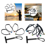 Maxbell Fly Fishing Tippet Spool Holder Fishing Leader Tippet Holder for Salmon Carp with 4 Spool Tender