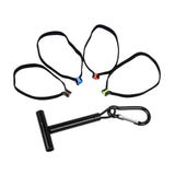 Maxbell Fly Fishing Tippet Spool Holder Fishing Leader Tippet Holder for Salmon Carp with 4 Spool Tender
