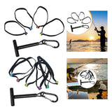 Maxbell Fly Fishing Tippet Spool Holder Fishing Leader Tippet Holder for Salmon Carp with 4 Spool Tender