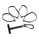 Maxbell Fly Fishing Tippet Spool Holder Fishing Leader Tippet Holder for Salmon Carp with 4 Spool Tender