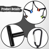 Maxbell Fly Fishing Tippet Spool Holder Fishing Leader Tippet Holder for Salmon Carp with 4 Spool Tender