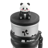 Maxbell Portable Insulated Tumbler Stainless Steel Water Bottle for Outdoor Home Car Silvery with Panda